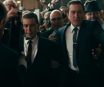 Une scène du film The Irishman