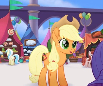 Une scène du film My Little Pony: The Movie