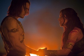 Une scène du film John Carter