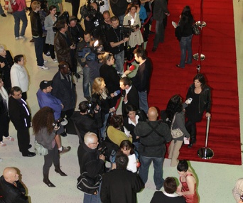 Sur le tapis rouge de The Trotsky