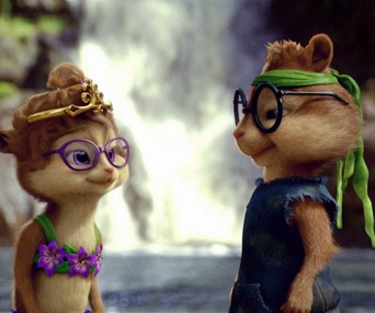 Une scène du film Alvin And The Chipmunks: Chipwrecked