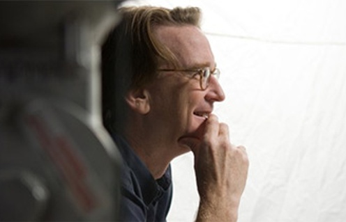 David Koepp sur le plateau de Ghost Town