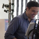 Seth MacFarlane sur le plateau du film Ted