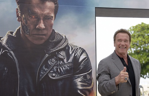 Au visionnement de Terminator Genisys à Rio de Janiero