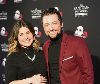 Première du spectacle Le fantôme de l'opéra à Montréal