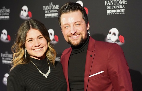 Première du spectacle Le fantôme de l'opéra à Montréal