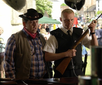 Scène du film Hot Fuzz