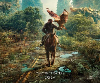 Affiche du film Kingdom of the Planet of the Apes