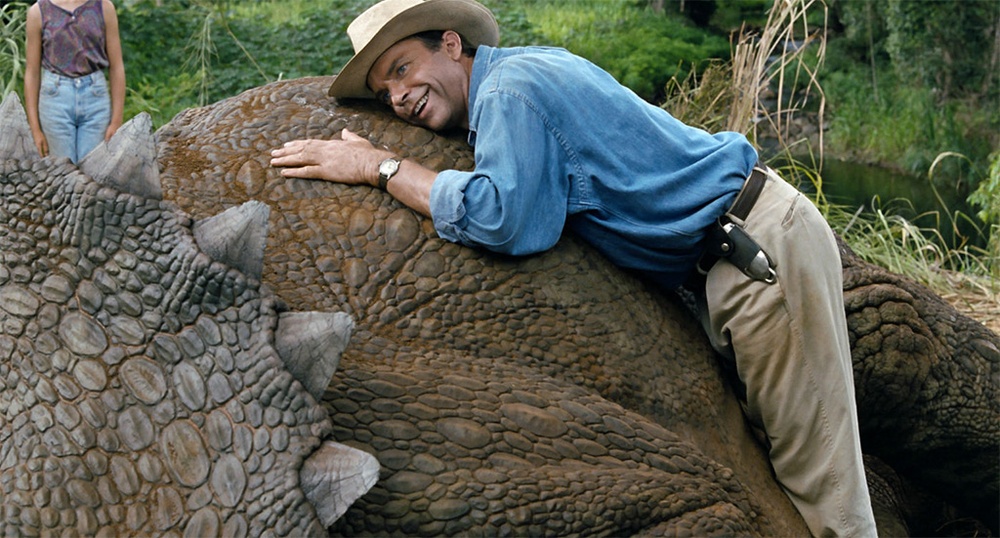 Une scène du film Jurassic Park