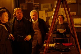 Une scène du film Mr. Turner