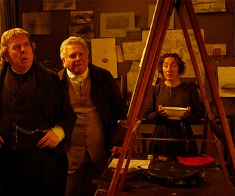 Une scène du film Mr. Turner