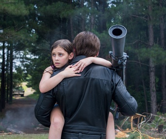 Une scène du film Terminator: Genisys