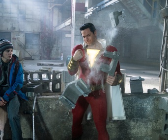 Une scène du film Shazam!