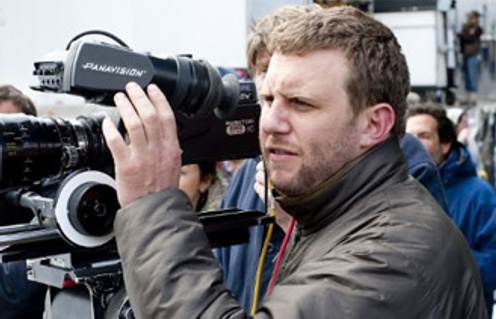 Ruben Fleischer sur le pleateau du film Zombieland