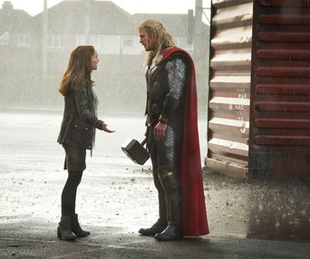 Une scène du film Thor: The Dark World