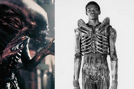 Une scène du film Alien