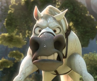Une scène du film Tangled