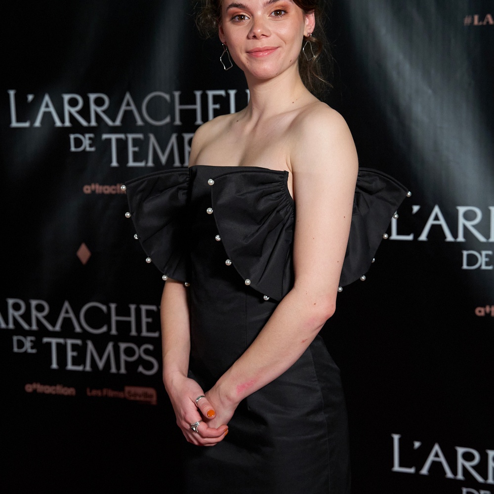 Sur le plateau du film L'arracheuse de temps