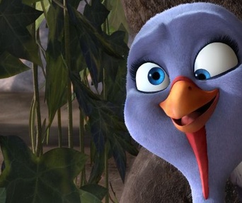 Une scène du film Free Birds