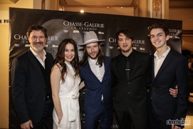 Sur le tapis rouge du film Chasse-Galerie : La légende