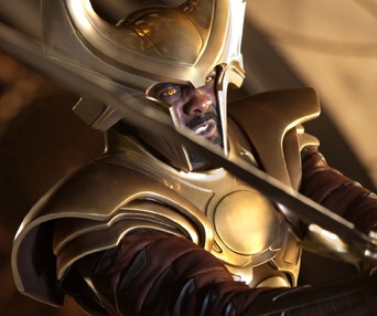 Une scène du film Thor