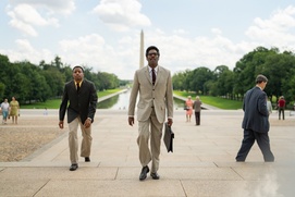 Une scène du film Rustin