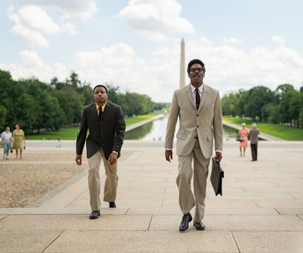 Une scène du film Rustin