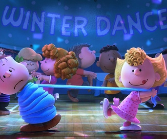 Une scène du film The Peanuts Movie