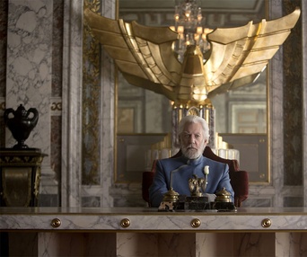 Une scène de The Hunger Games : Mockingjay Part 1