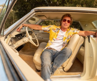 Une scène du film Once Upon a Time in Hollywood
