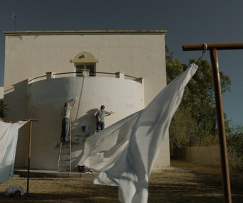 Une scène du film Close Your Eyes
