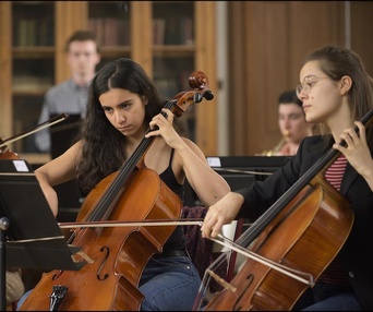 Une scène du film Divertimento