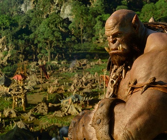 Une scène du film Warcraft