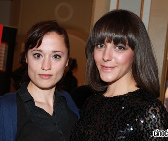Sur le tapis rouge du film Les amours imaginaires