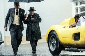 Une scène du film Ferrari Une scène du film Ferrari