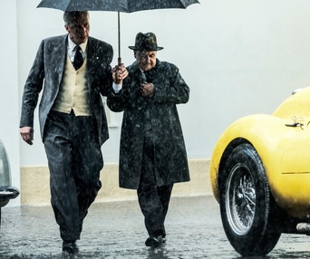 Une scène du film Ferrari