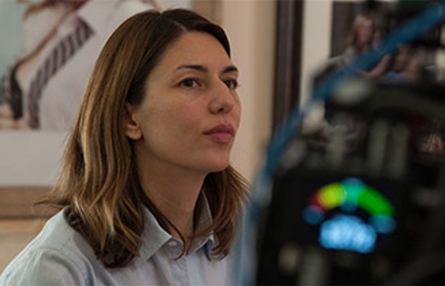 Sofia Coppola sur le plateau de The Bling Ring