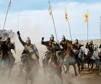 Scène du film Le royaume des cieux