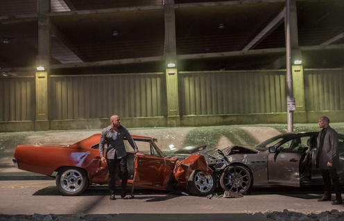 Une scène du film Furious 7
