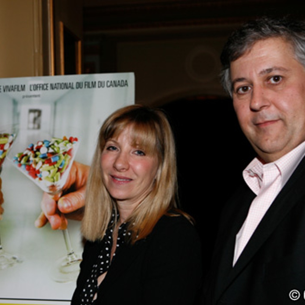Paul Arcand et Denise Robert sur le tapis rouge de Québec sur ordonnance