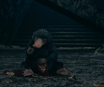 Une scène du film Fantastic Beasts: The Secrets of Dumbledore