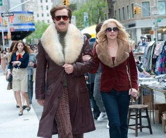 Une scène du film Anchorman 2: The Legend Continues