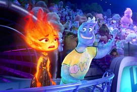 Une scène du film Elemental Une scène du film Elemental