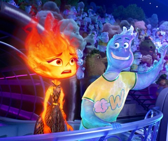 Une scène du film Elemental
