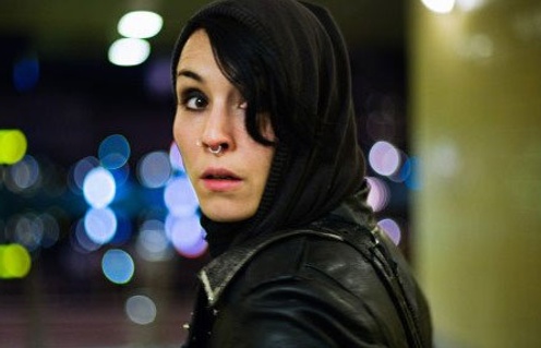 Noomi Rapace dans le film Millenium : Le film