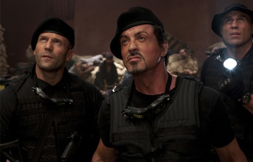 Une scène du film The Expendables