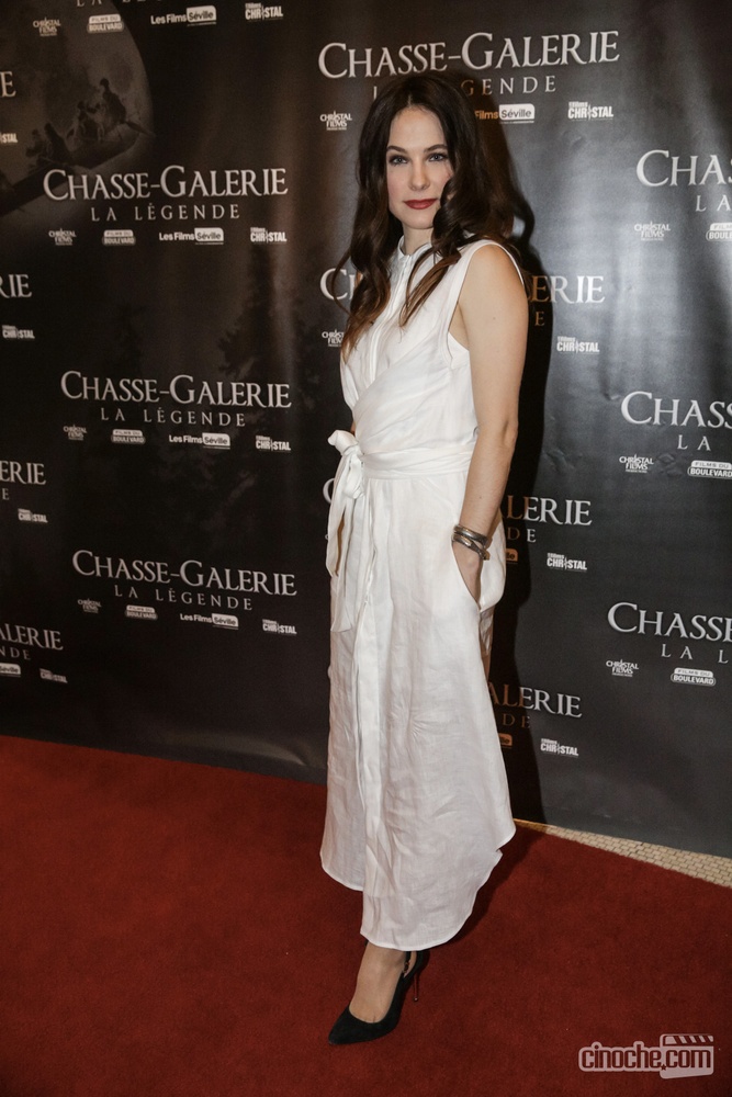 Sur le tapis rouge du film Chasse-Galerie : La légende