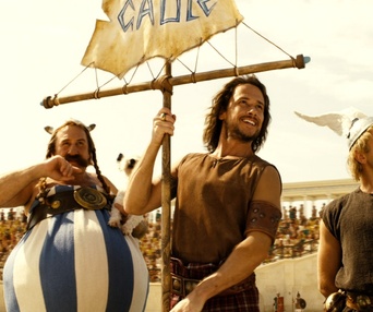 Scène du film Astérix aux jeux olympiques