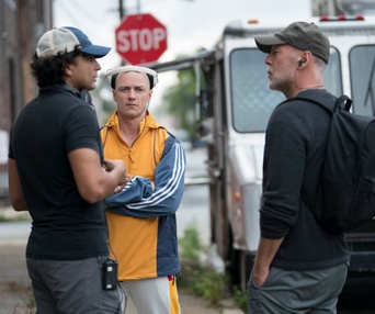Une scène du film Glass