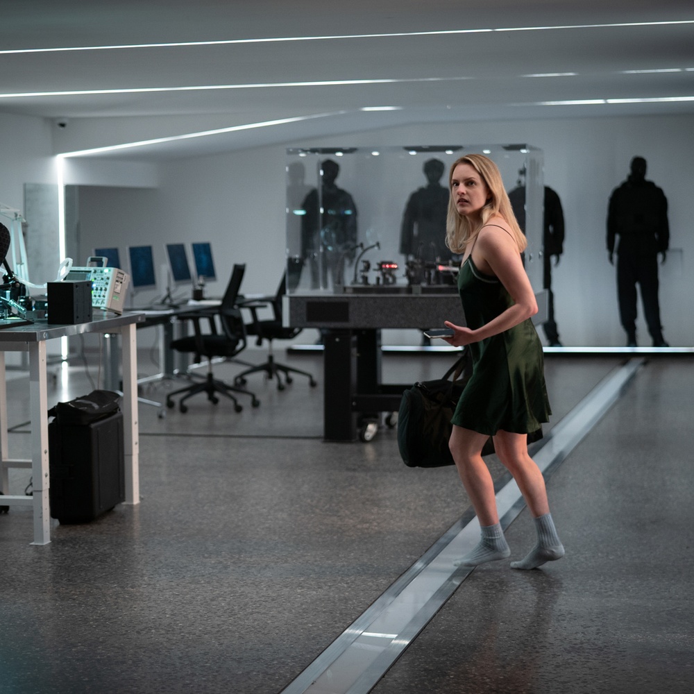 Une scène du film The Invisible Man